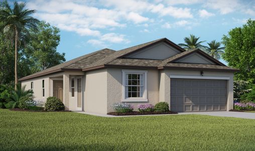 New construction Single-Family house 5028 Armina Place, Fort Pierce, FL 34951 Lelia- photo 0
