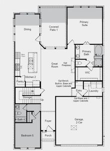 New construction Single-Family house 428 Schooner Trl, Leander, TX 78641 Saffron- photo