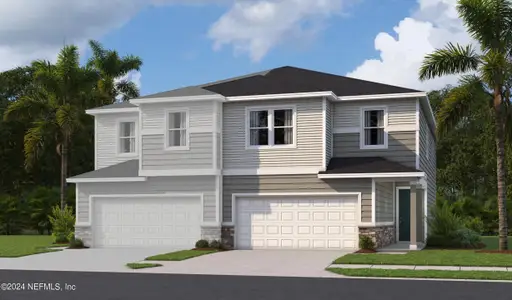 New construction Single-Family house 1328 High Falls Drive, Jacksonville, FL 32205 Sandalwood- photo 0 0