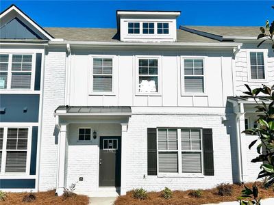 New construction Townhouse house 1796 Emory Lane, Conyers, GA 30013 Evergreen- photo 0 0