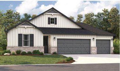 New construction Single-Family house 248 Silverton Ln, Cedar Creek, TX 78612 Agate- photo 0