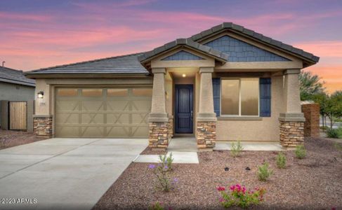 New construction Single-Family house 17335 W Rock Ledge Road, Goodyear, AZ 85338 - photo 0
