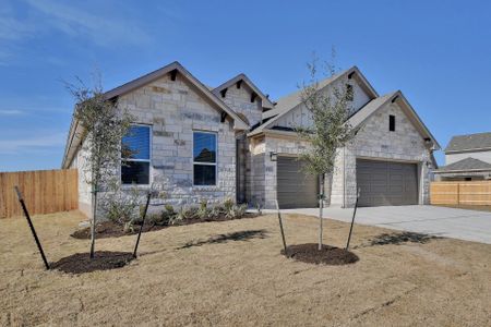 New construction Single-Family house The McGregor, Avila Way, Pflugerville, TX 78660 - photo