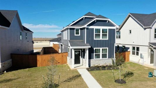 New construction Single-Family house 2828 Caleb Asher Loop, Round Rock, TX 78665 Blanco - photo 2 2