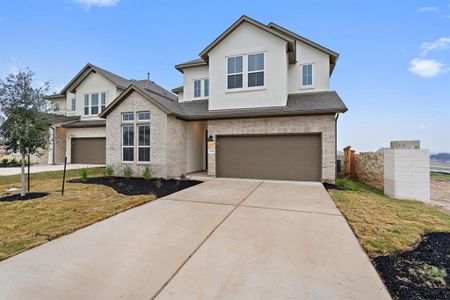 New construction Single-Family house 104 Lariat Loop, Liberty Hill, TX 78642 Hawthorn- photo