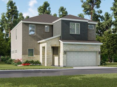 New construction Single-Family house 3005 Moontide Lane, Houston, TX 77063 The Chalet (2503)- photo 0 0