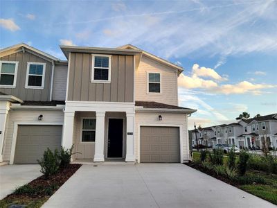 New construction Townhouse house 2305 Brook Marsh Loop, Kissimmee, FL 34747 Pampas- photo 1 1