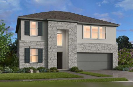 New construction Single-Family house 2000 Purple Martin Dr, Pflugerville, TX 78660 Frio- photo 0