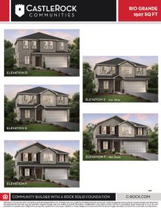 New construction Single-Family house 11911 Fletching Stone Ln., Houston, TX 77044 Rio Grande- photo 2 2