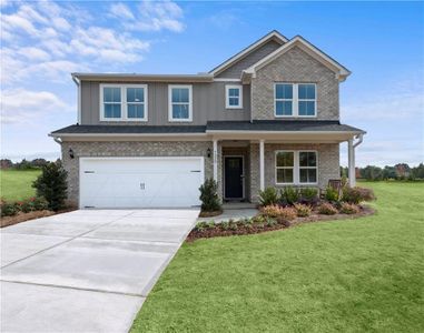 New construction Single-Family house 709 Mirror Lake Parkway, Villa Rica, GA 30180 - photo 0