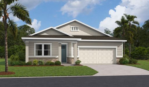 New construction Single-Family house 442 Elm Creek Drive, Saint Augustine, FL 32092 Slate- photo 0