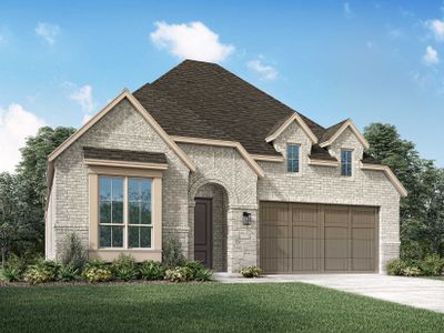 New construction Single-Family house Grantham Plan, 5306 Lakeview Bend, Fulshear, TX 77441 - photo