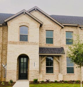New construction Townhouse house 1937 Ethereal Lane, Waxahachie, TX 75165 Baird A - Rear Entry- photo 3 3