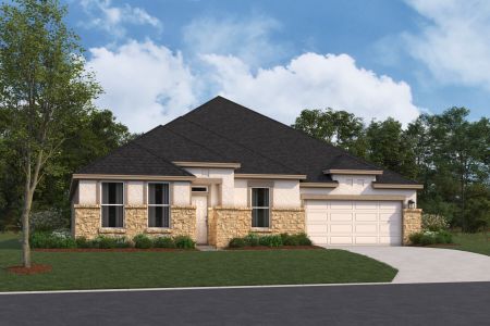 New construction Single-Family house 1208 White Daisy Lane, Georgetown, TX 78628 Nolan - Classic Series- photo 0