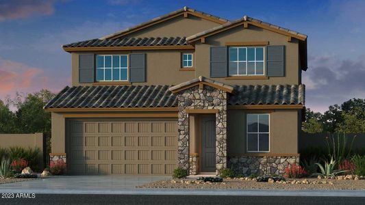New construction Single-Family house 20219 W Campbell Avenue, Litchfield Park, AZ 85340 Winsor- photo