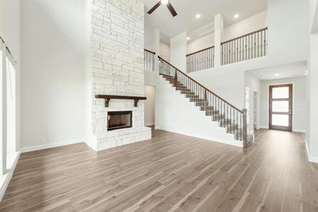 New construction Single-Family house 1036 Moss Cove Trail, Justin, TX 76247 Seaberry- photo 17 17