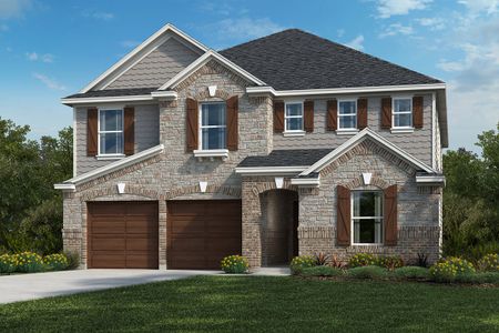 New construction Single-Family house Plan 3474 Modeled, 3711 Riardo Drive, Round Rock, TX 78665 - photo