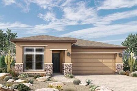 New construction Single-Family house 26191 S 228Th Street, Queen Creek, AZ 85142 The Quartz- photo 0