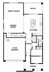 New construction Single-Family house 12206 W Levi Dr, Avondale, AZ 85323 Plan 3504 Exterior A- photo 1 1