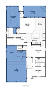 New construction Single-Family house 7728 Switchwood Lane, Fort Worth, TX 76123 500 Plan- photo 1 1
