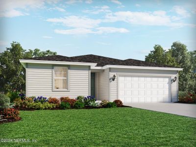 New construction Single-Family house 24 Occonee Drive, Palm Coast, FL 32137 Orchid- photo 0