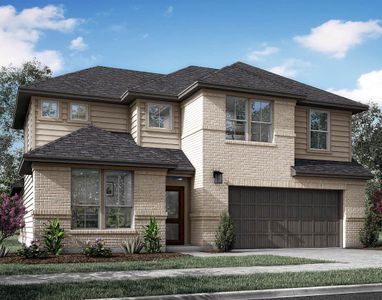 New construction Single-Family house Buescher, 12019 Moonlight Path Drive, Conroe, TX 77304 - photo