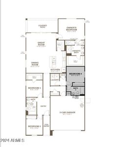 New construction Single-Family house 40130 W Elm Drive, Maricopa, AZ 85138 Larimar- photo 1 1