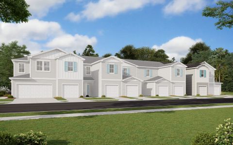 New construction Townhouse house 180 Brandon Lakes Drive, Saint Augustine, FL 32092 - photo 5 5