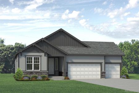 New construction Single-Family house 16910 Mckay Drive, Mead, CO 80542 Lakewood II- photo 1 1