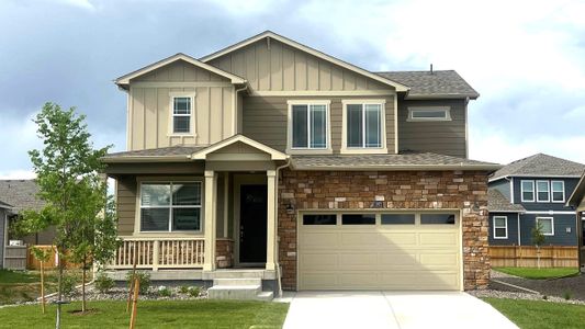 New construction Single-Family house 1072 Clara View Drive, Berthoud, CO 80513 CALHAN- photo 0