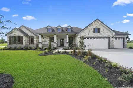 New construction Single-Family house 21008 Jordans Ranch, San Antonio, TX 78264 Madison- photo 0