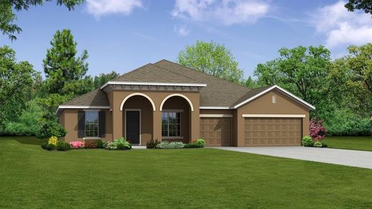 New construction Single-Family house 0000 Apawamis Drive, Mount Plymouth, FL 32776 The Sienna- photo 0