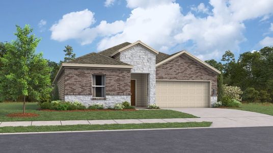 New construction Single-Family house 5834 Musquiz Ridge, Seguin, TX 78155 Jardin- photo 0 0