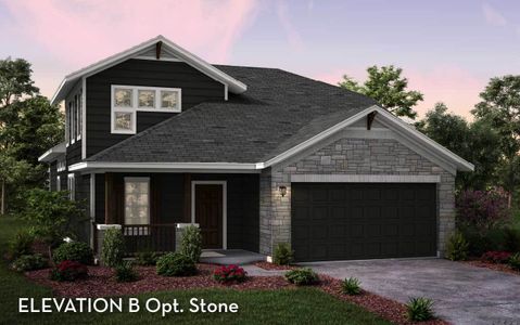 New construction Single-Family house Chinook, 14303 Pecan Maple Drive, Crosby, TX 77532 - photo