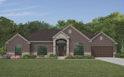 New construction Single-Family house Montgomery, 1219 Encino Drive, Dayton, TX 77535 - photo