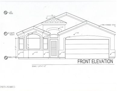 New construction Single-Family house 469 W Lincoln Avenue, Coolidge, AZ 85128 - photo 1 1