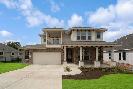 New construction Single-Family house 100 Finstown Street, Hutto, TX 78634 - photo 1 1