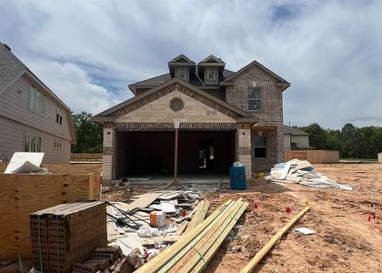 New construction Single-Family house 12898 Lime Stone Lane, Conroe, TX 77303 Wilmington II- photo 1 1