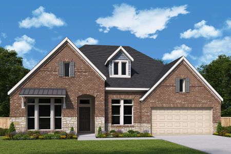 New construction Single-Family house 21518 Oakwood Drive, Waller, TX 77484 The Ortega- photo 0