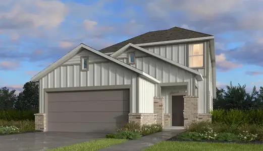 New construction Single-Family house 1818 Whispering River Drive, Missouri City, TX 77489 Cello II- photo 0