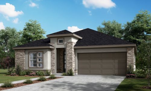 New construction Single-Family house 1017 Teakmill Trail, San Marcos, TX 78666 Lucerne- photo 38 38