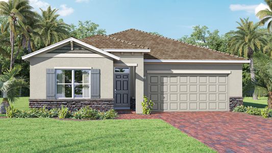 New construction Single-Family house 1416 Criswell Lane Se, Palm Bay, FL 32909 Clifton- photo 0