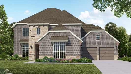 Plan 1710 Elevation B with Stone