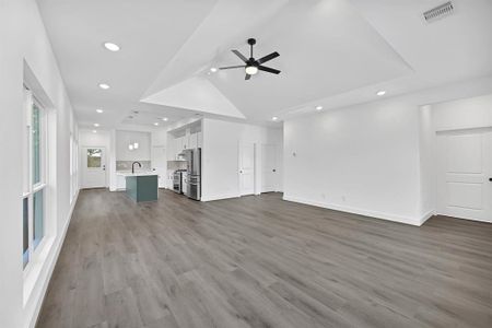 Open Living Room/Kitchen Concept