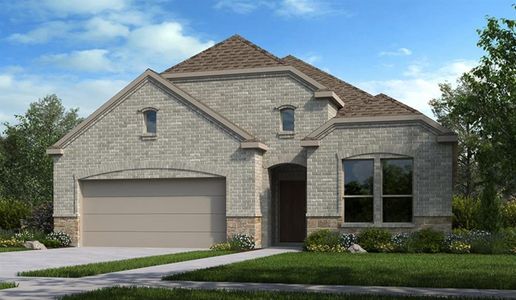 New construction Single-Family house 2016 Crestwood Lane, Celina, TX 75009 Merlot- photo 0