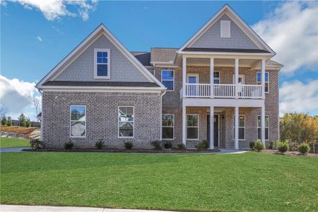 New construction Single-Family house 6615 Benchwood Path, Cumming, GA 30028 Charleston- photo 0