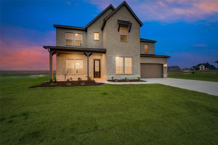 New construction Single-Family house 134 Red Cliff Court, Rhome, TX 76078 Lantana- photo 5 5