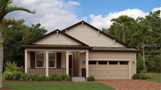 New construction Single-Family house 10692 Banyan Breeze Boulevard, Land O' Lakes, FL 34638 - photo 0 0