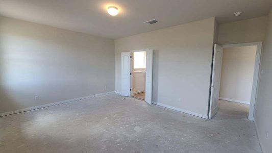 New construction Single-Family house 919 Palo Brea Loop, Hutto, TX 78634 Livingston Homeplan- photo 87 87