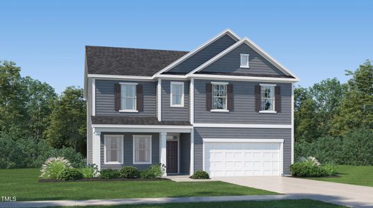 New construction Single-Family house 285 Carolina Maple Drive, Unit 165, Franklinton, NC 27525 Leighton- photo 0